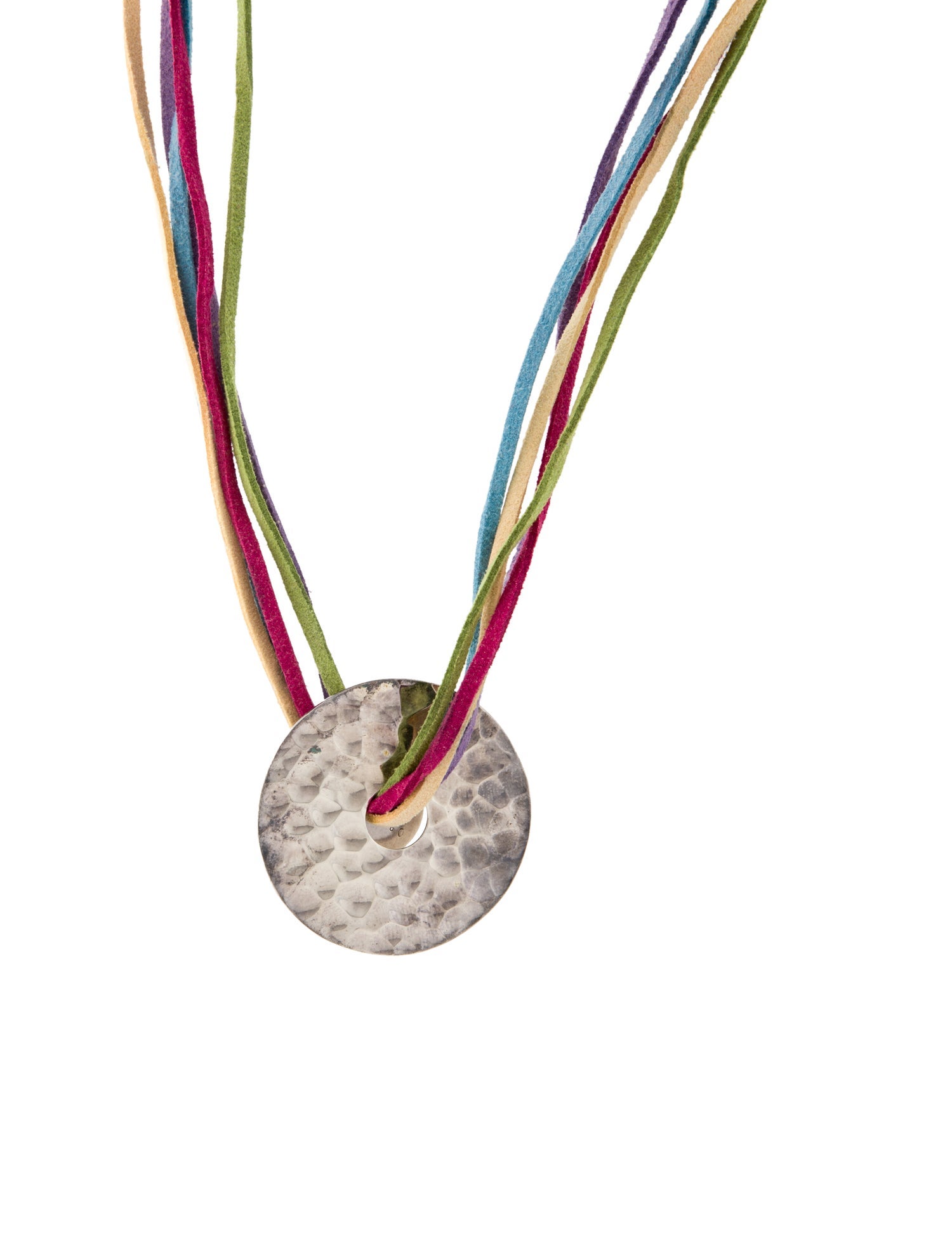 Dinh Van Round Disc Pendant Necklace