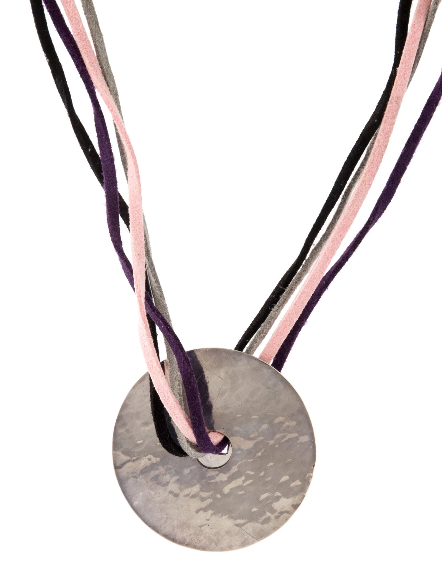 Dinh Van Round Disc Pendant Necklace