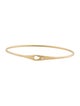 Dinh Van 18K Diamond Serrure Lock Bangle Bracelet