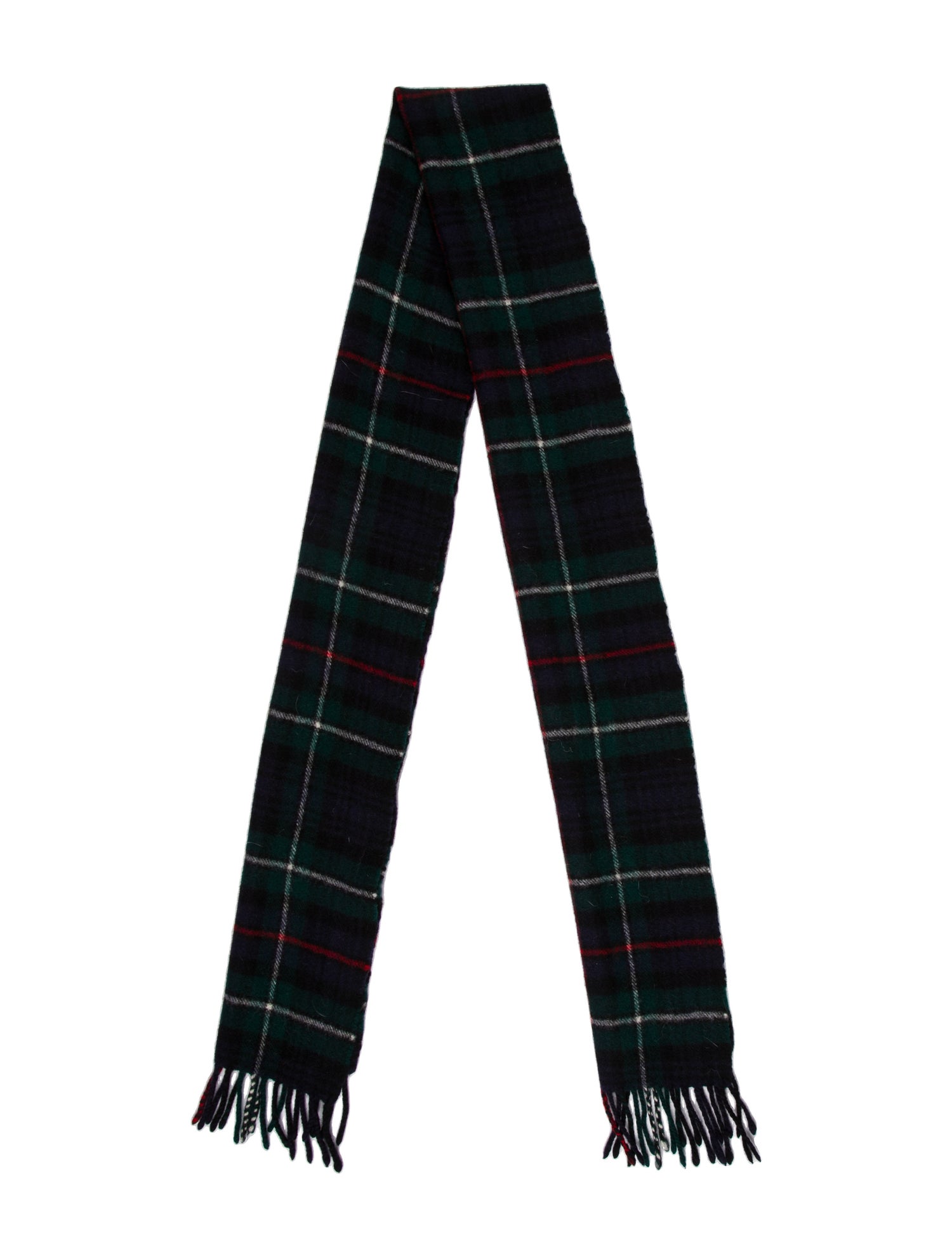 Drake's Lambswool Striped Scarf