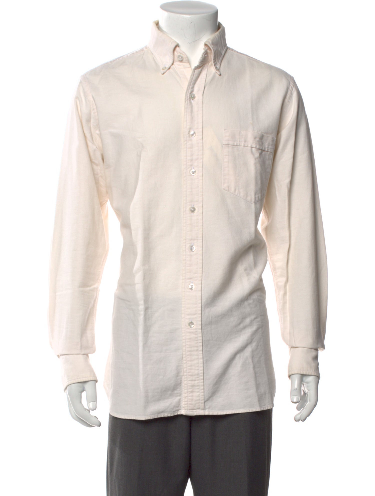 Drake's Long Sleeve Dress Shirt