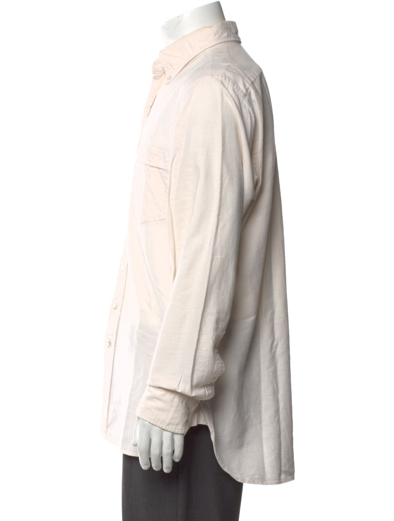 Drake's Long Sleeve Dress Shirt