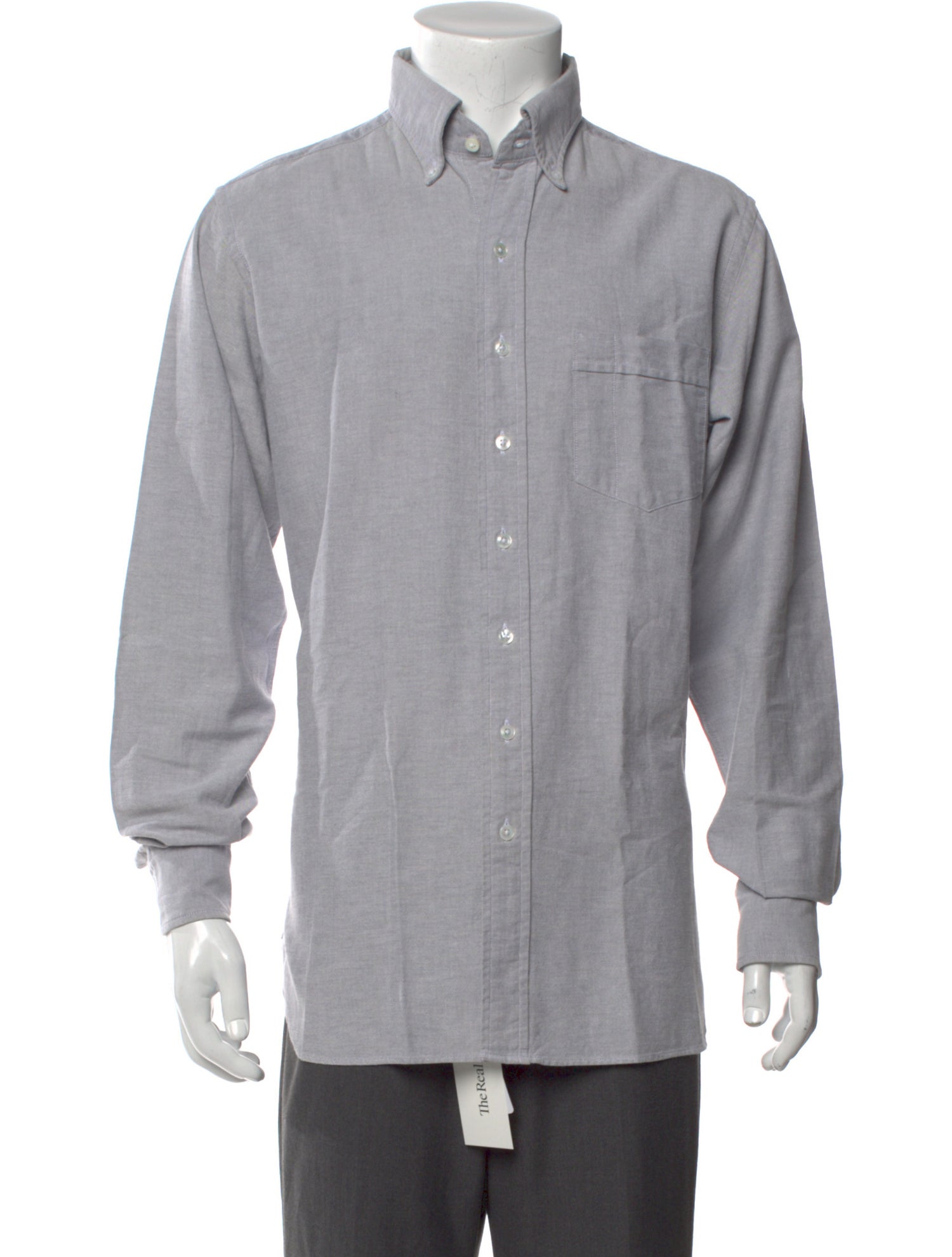 Drake's Long Sleeve Dress Shirt