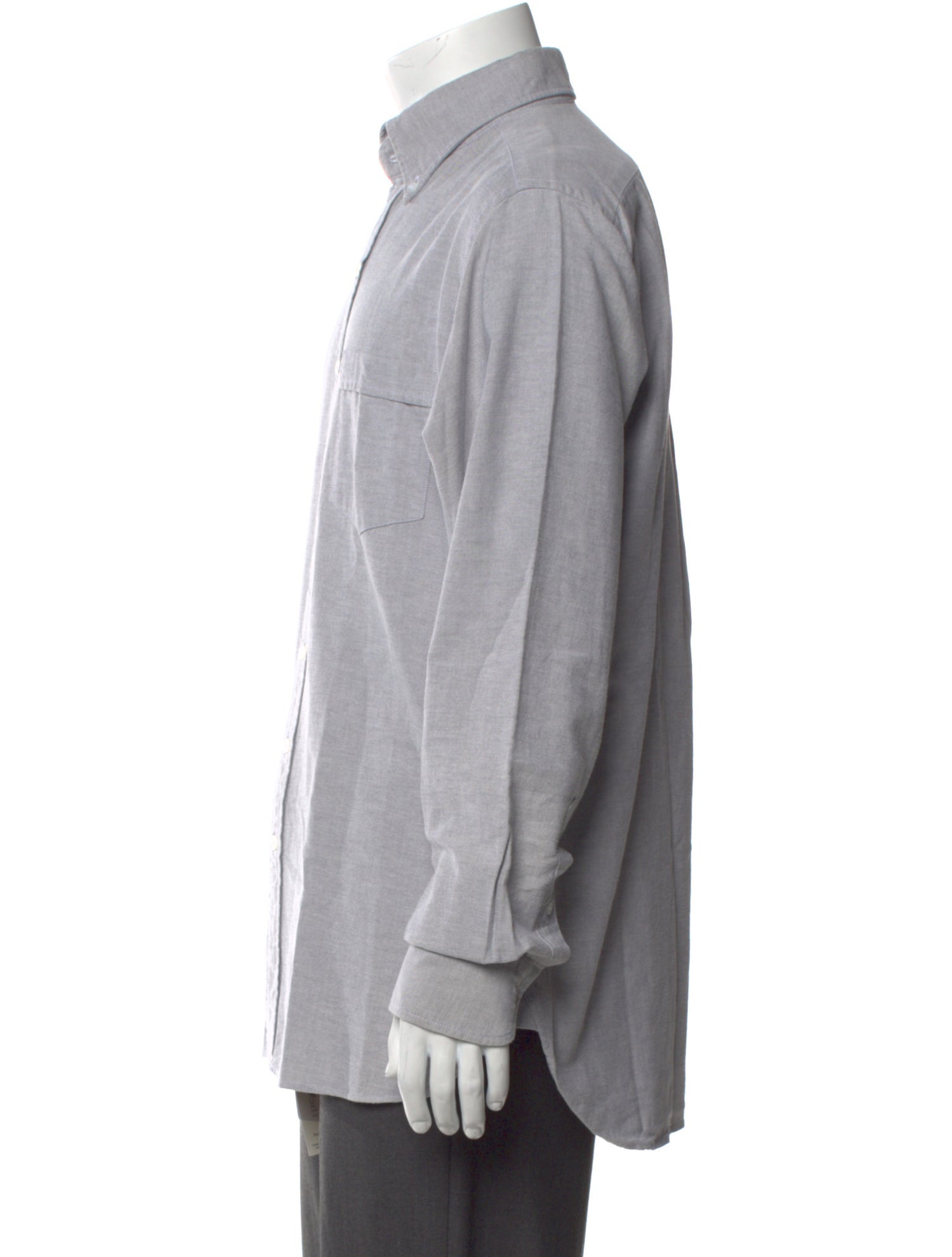 Drake's Long Sleeve Dress Shirt