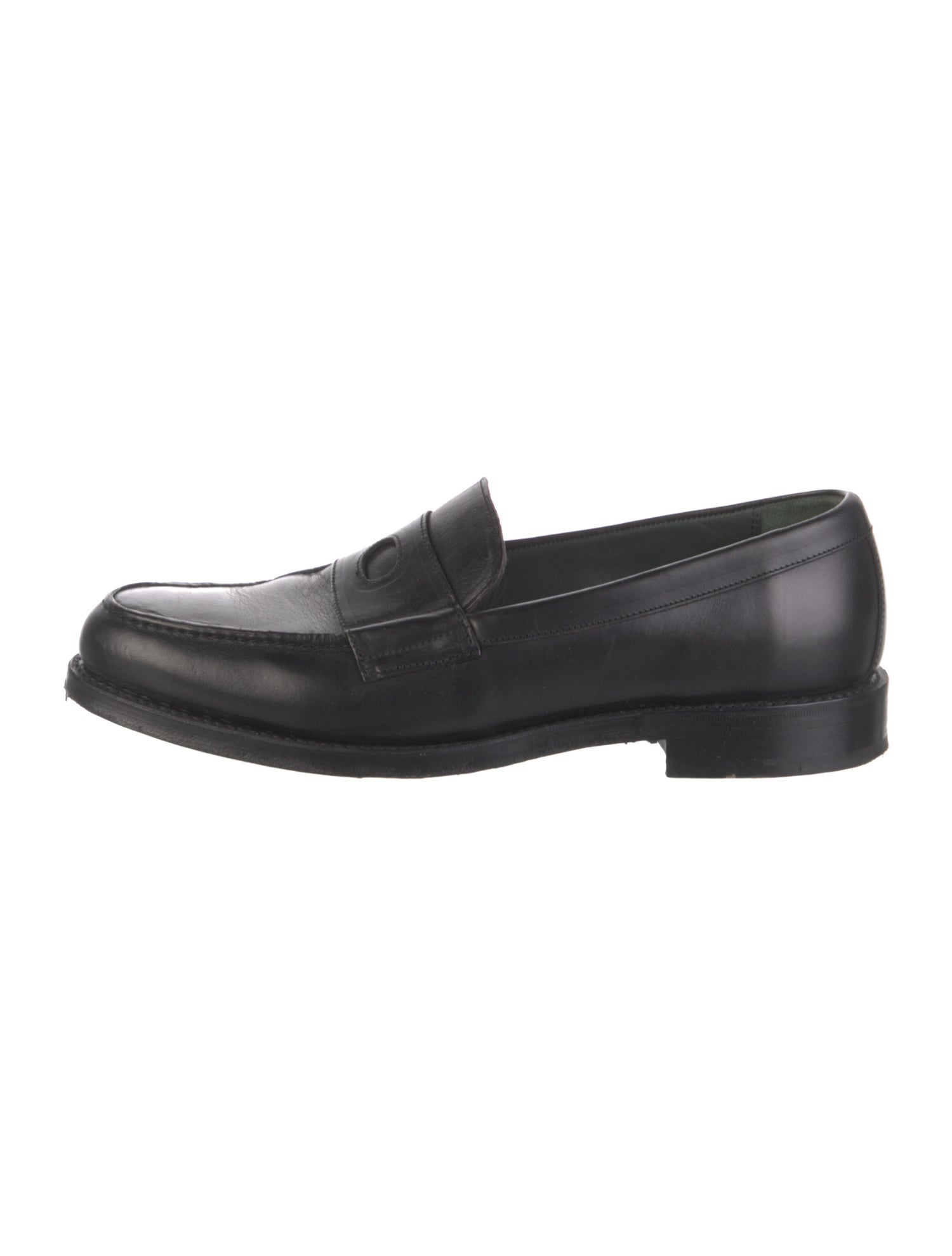 Drake's Leather Dress Loafers