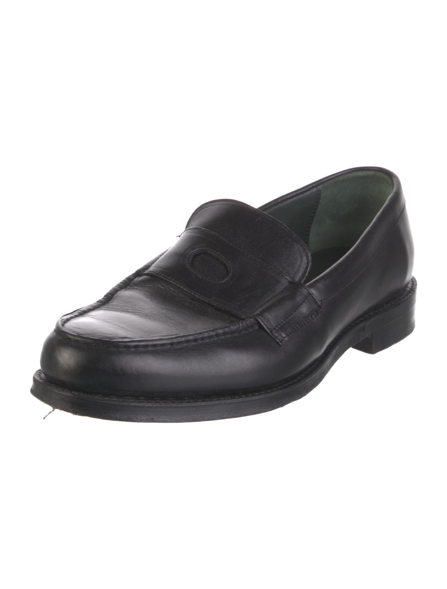 Drake's Leather Dress Loafers