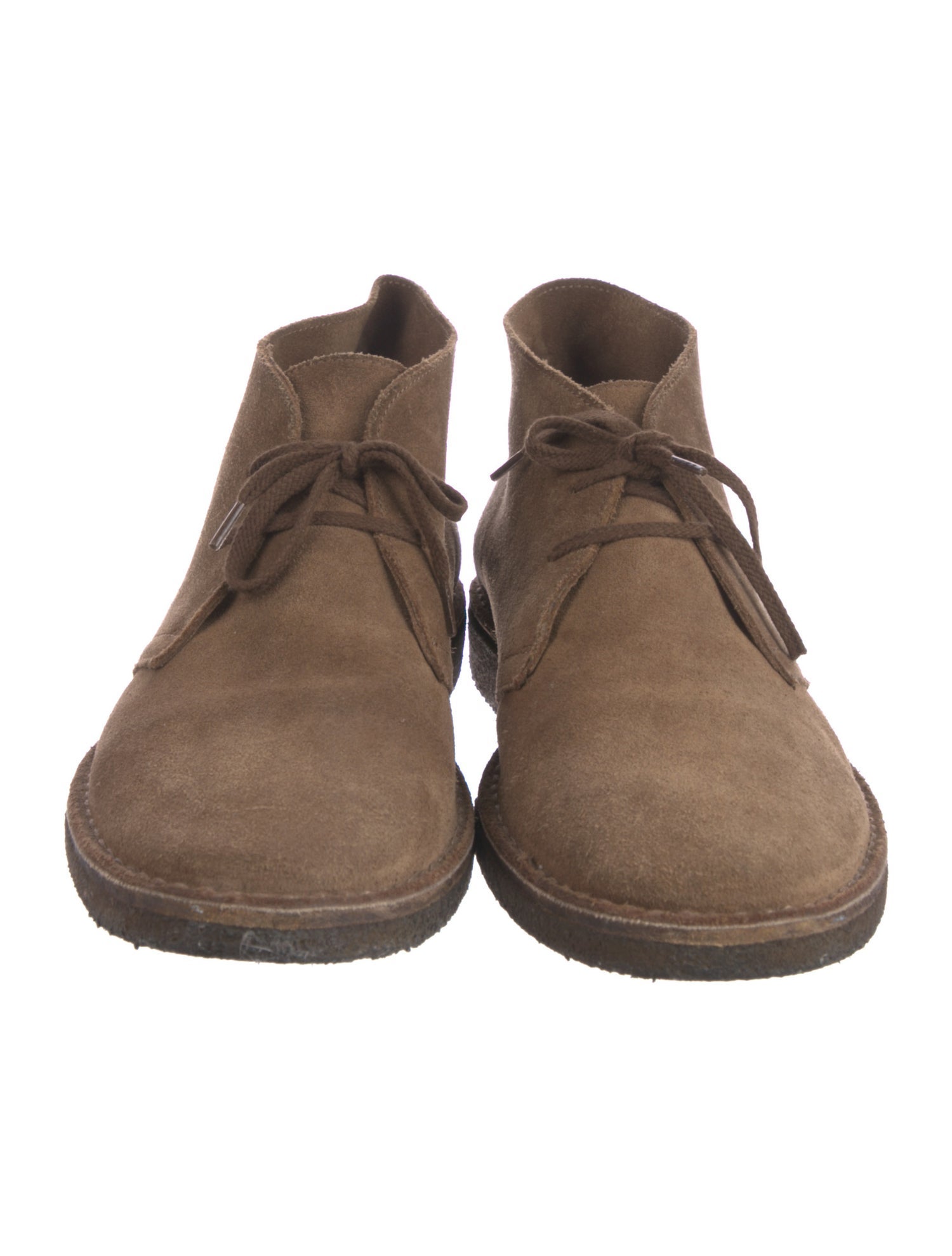 Drake's Suede Lace-Up Boots