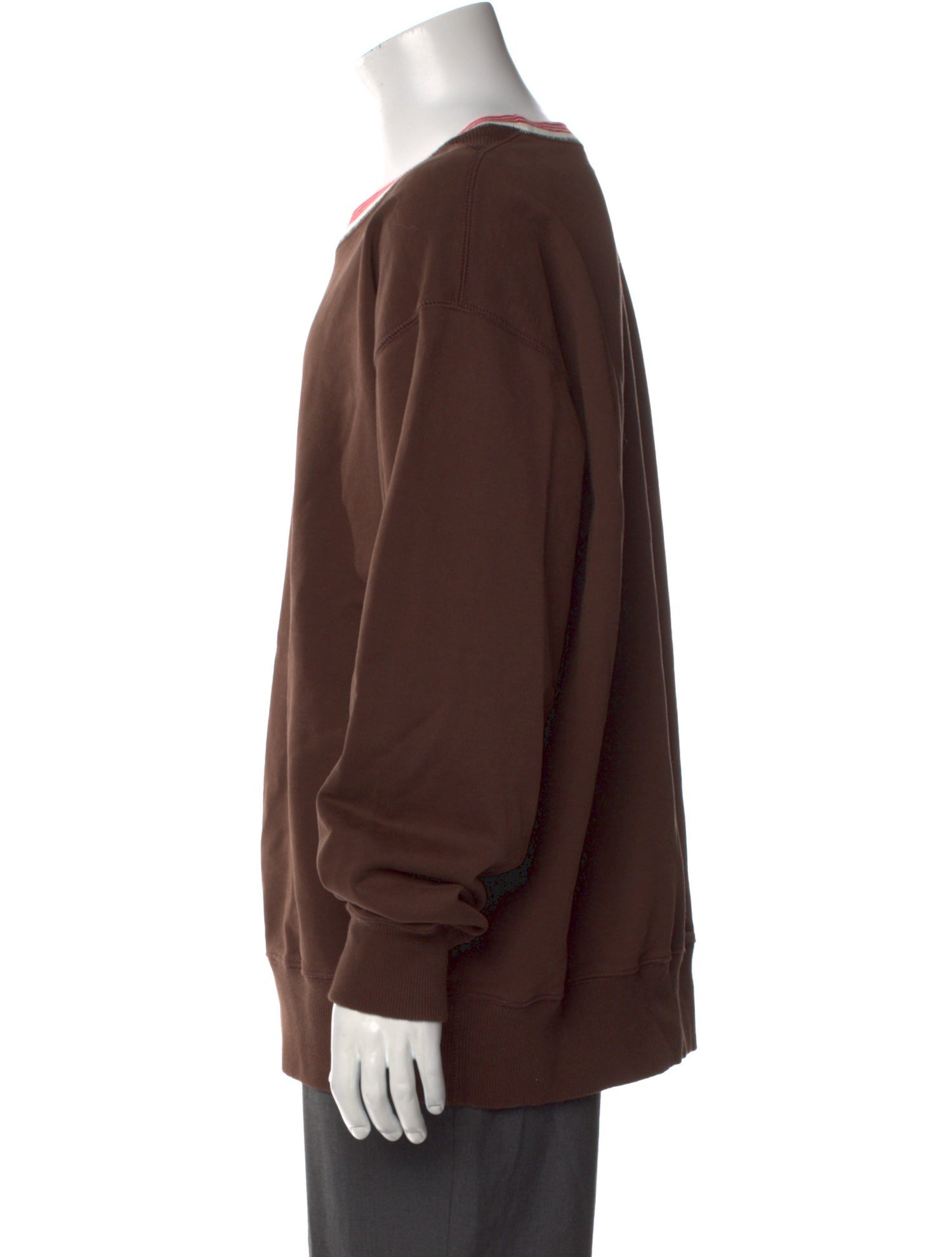 Drake's Scoop Neck Long Sleeve Sweatshirt