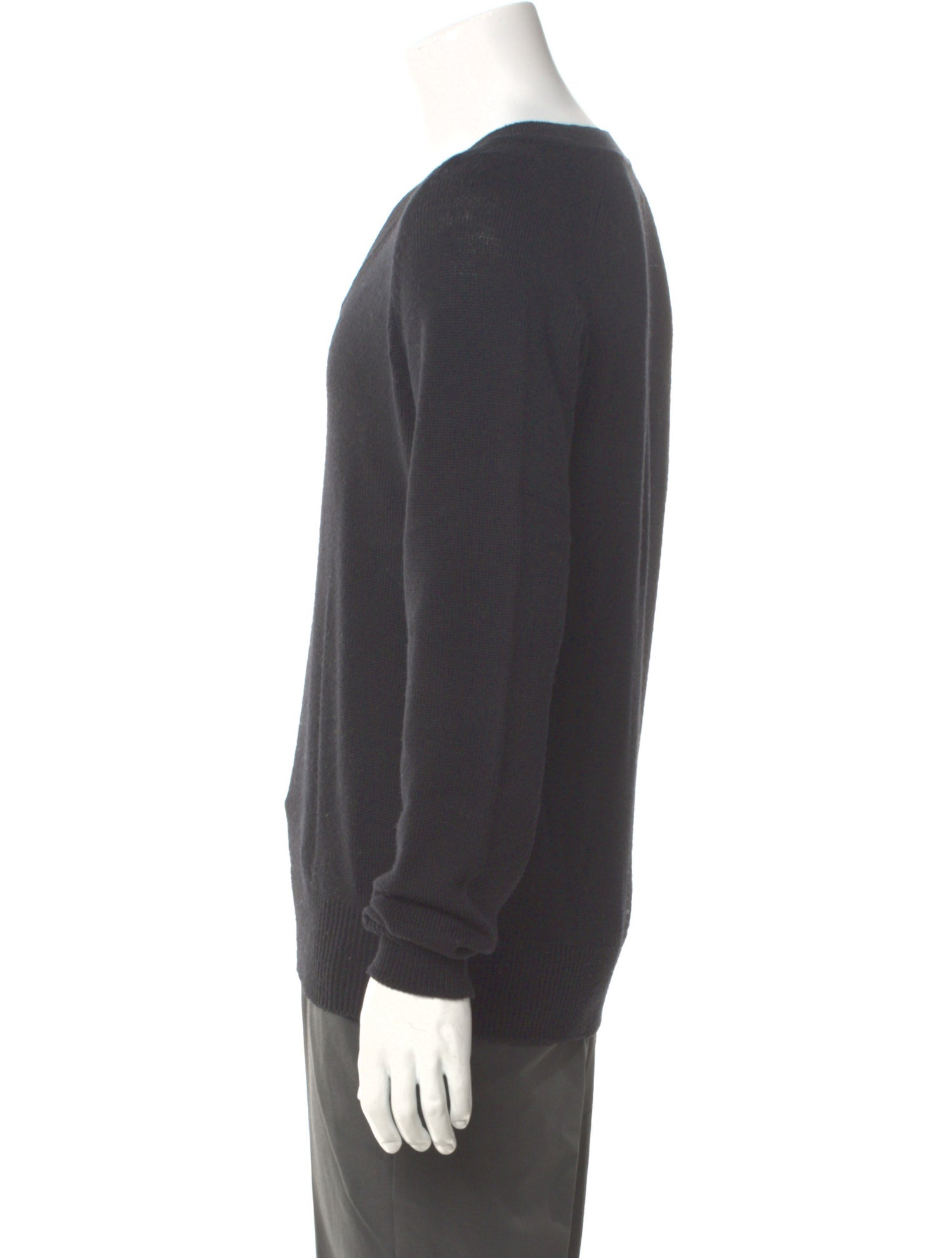 Drake's Merino Wool V-Neck Pullover