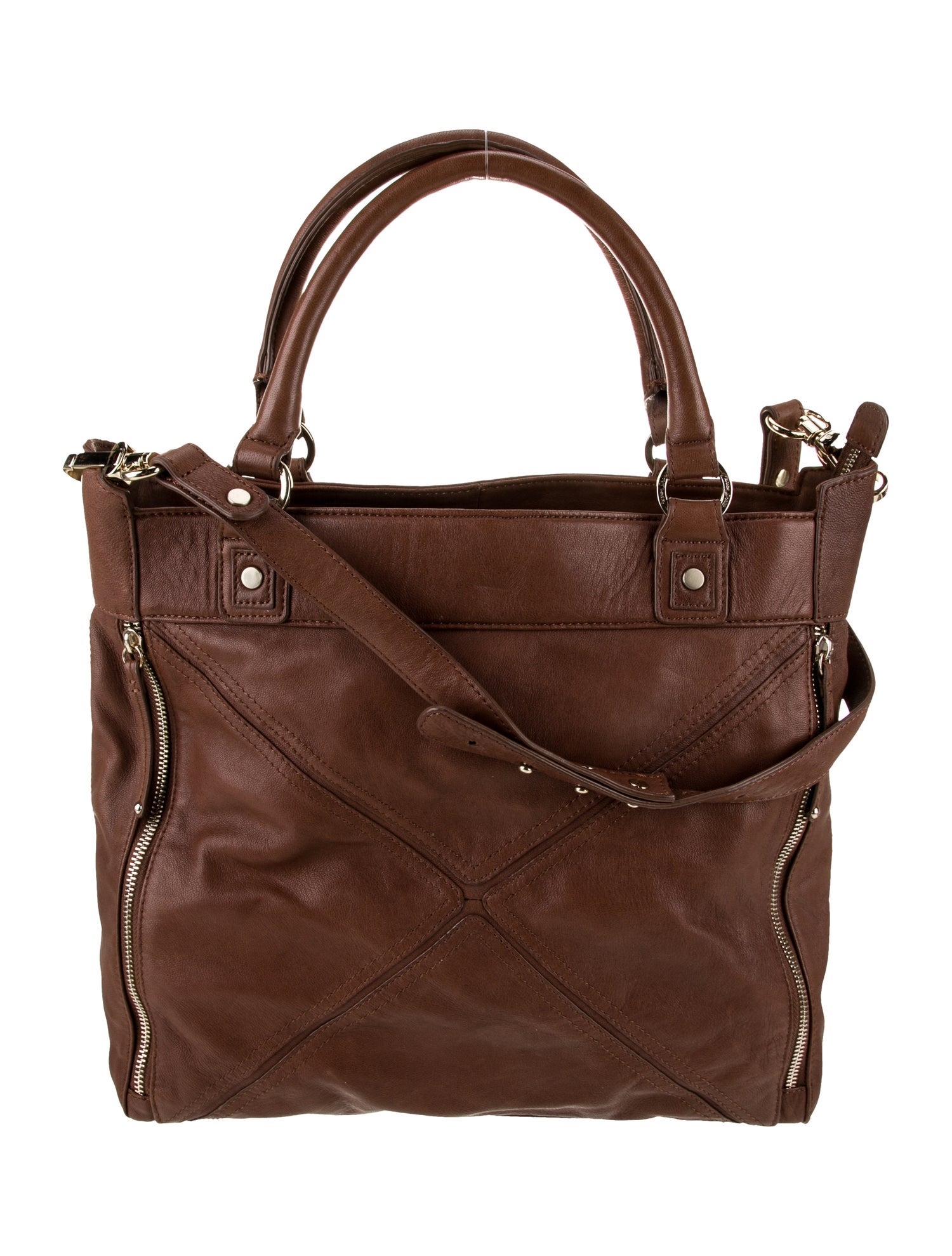 Drake's Leather Tote