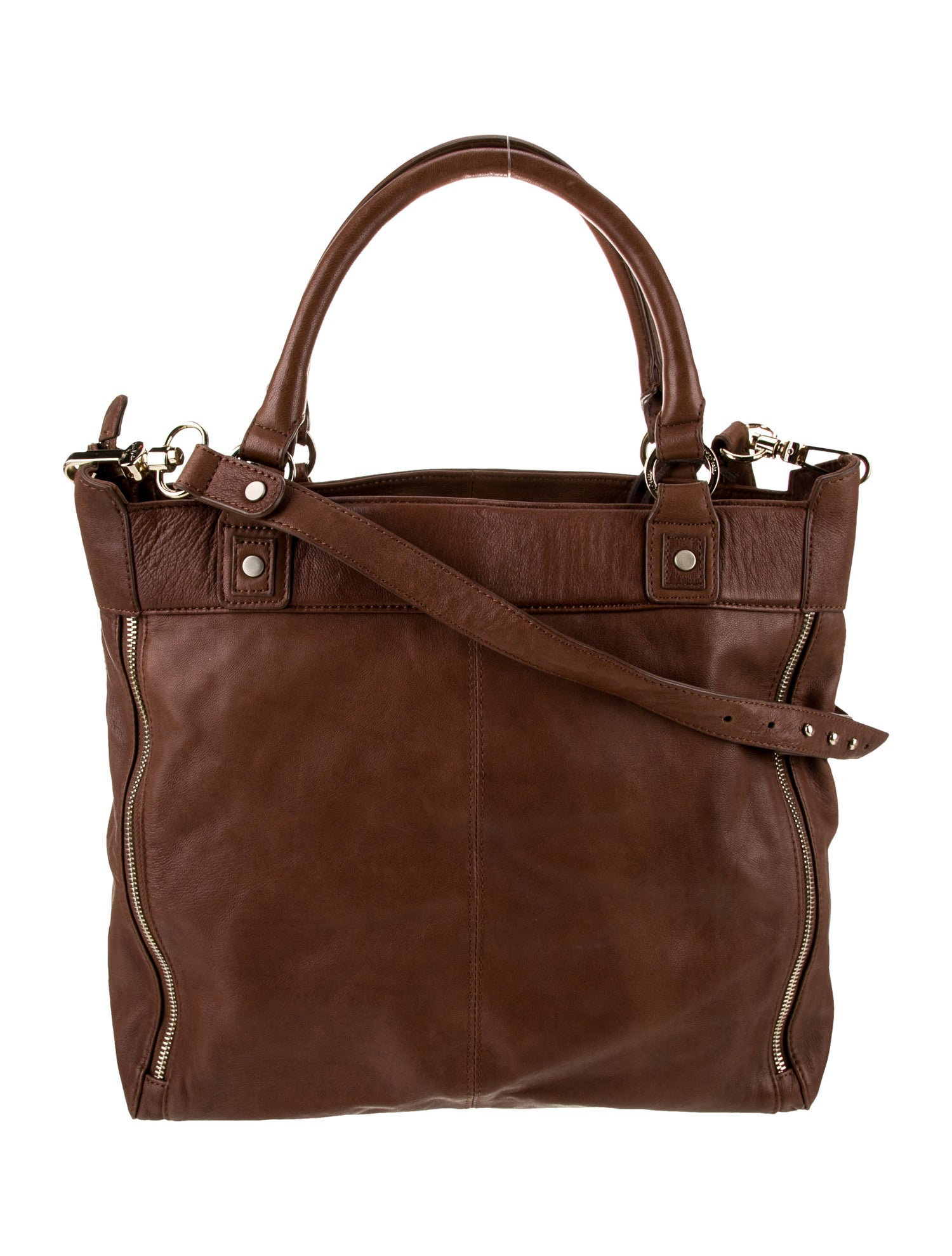 Drake's Leather Tote