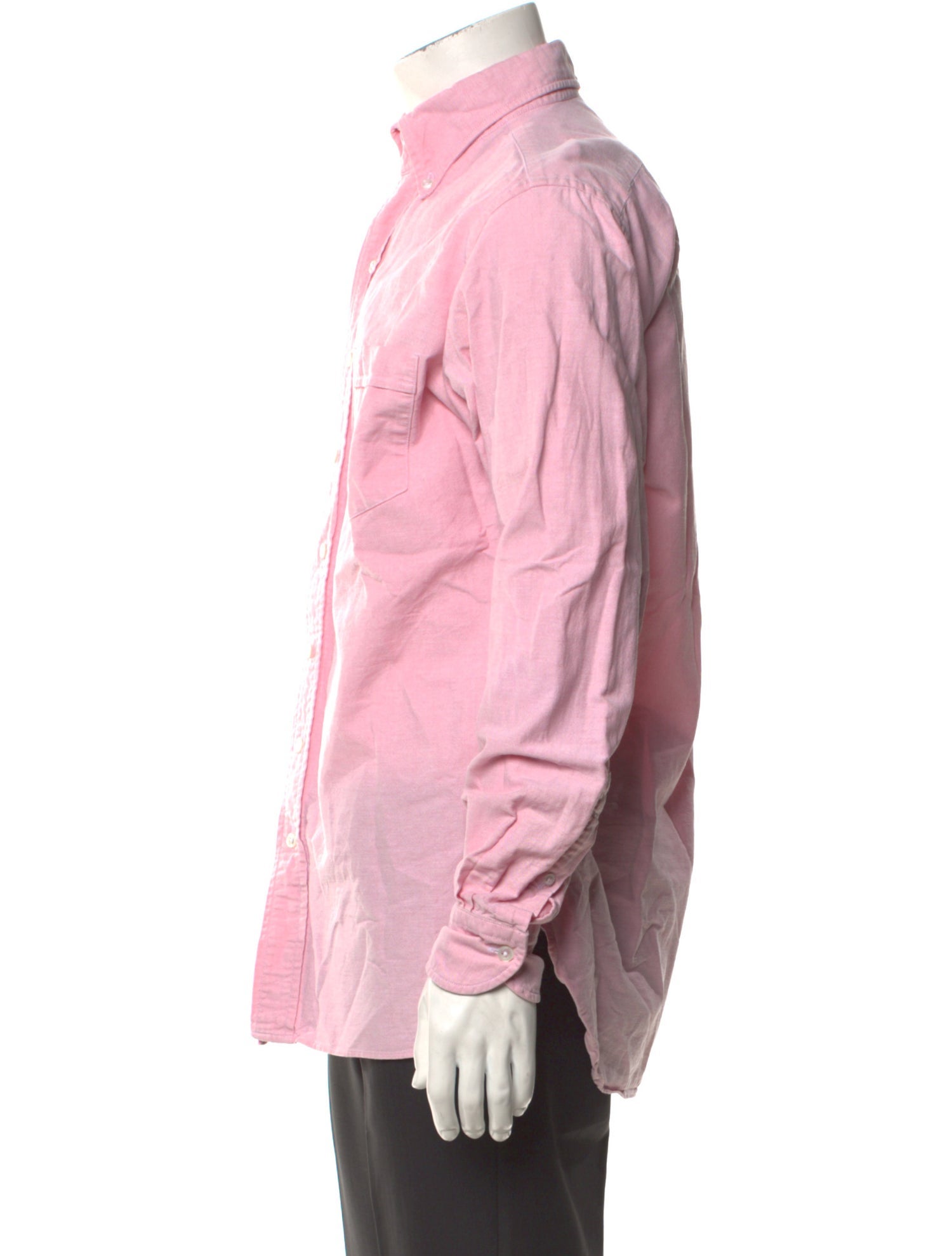 Drake's Long Sleeve Dress Shirt