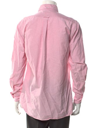 Drake's Long Sleeve Dress Shirt