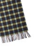 Drake's Lambswool Plaid Print Scarf