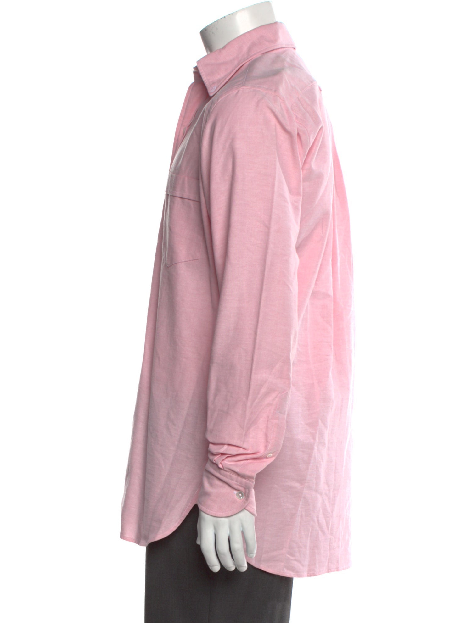 Drake's Long Sleeve Dress Shirt