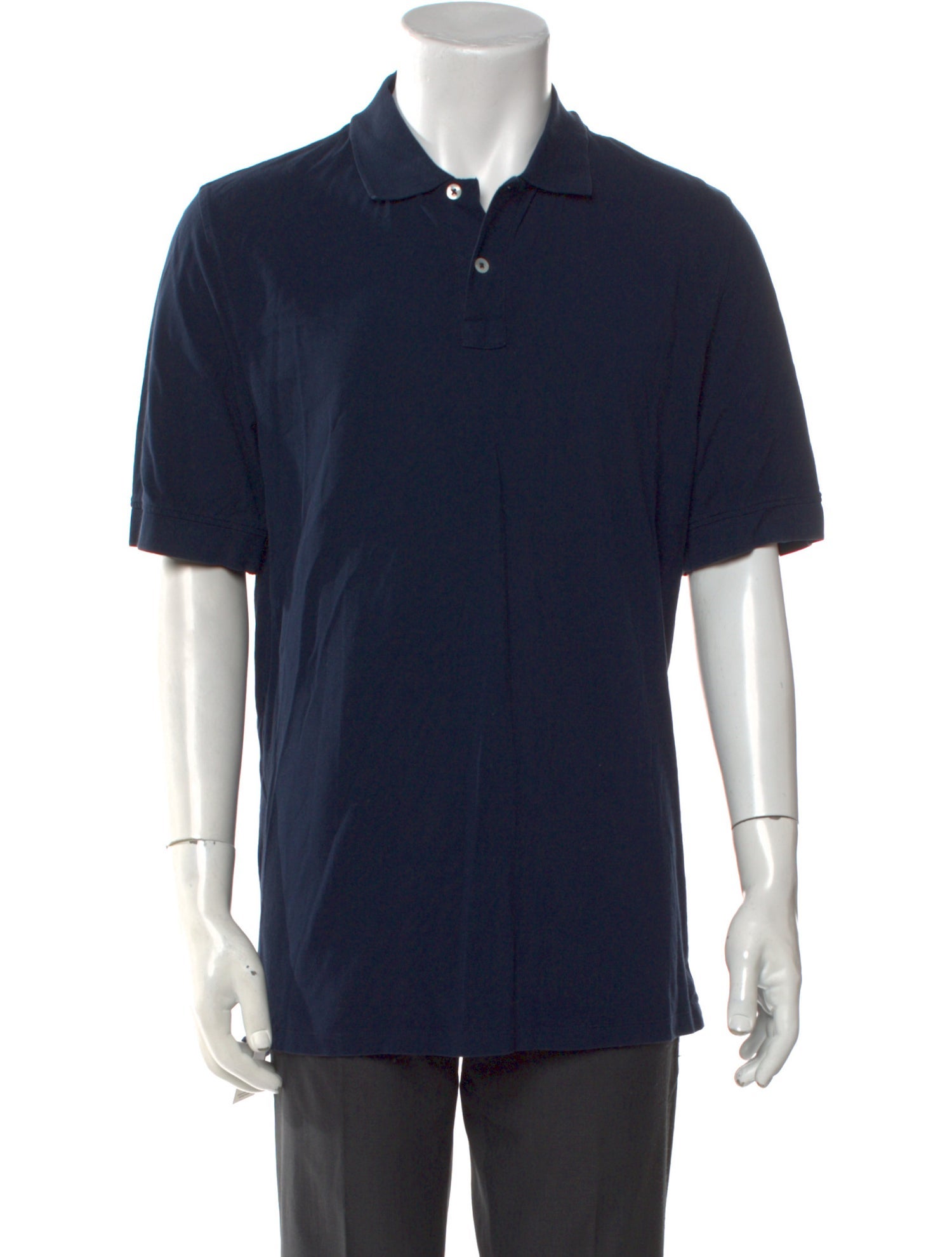 Drake's Crew Neck Short Sleeve Polo Shirt