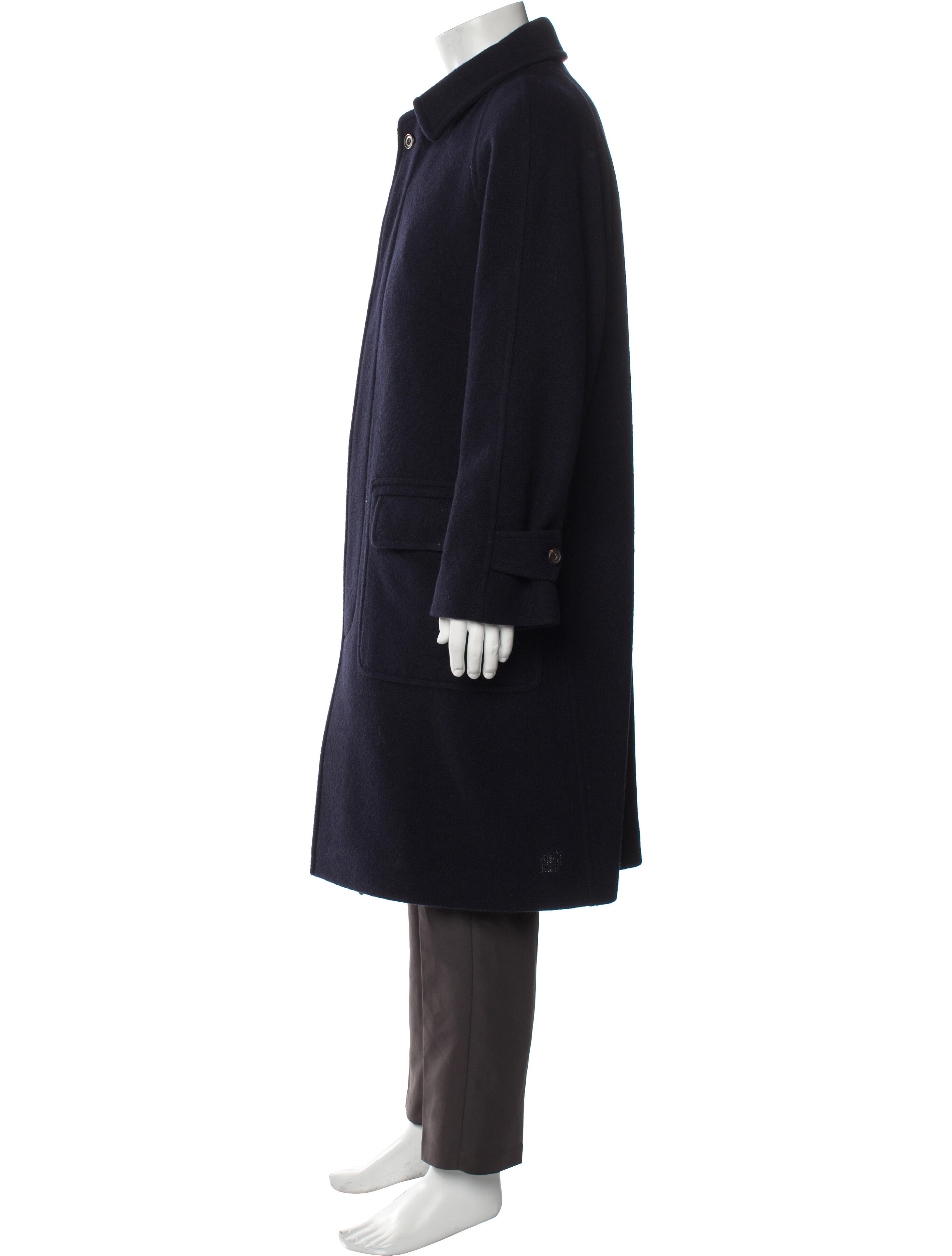 Drake's Wool Overcoat