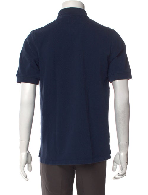 Drake's Collar Short Sleeve Polo Shirt