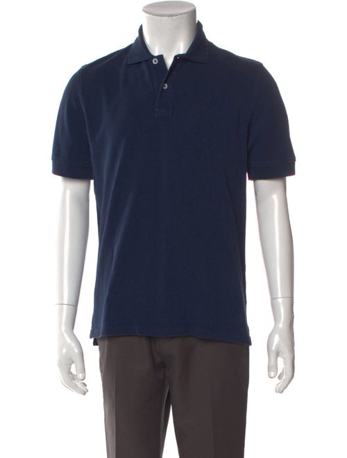 Drake's Crew Neck Short Sleeve Polo Shirt