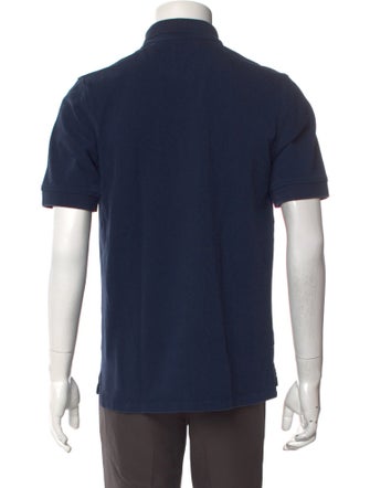 Drake's Crew Neck Short Sleeve Polo Shirt