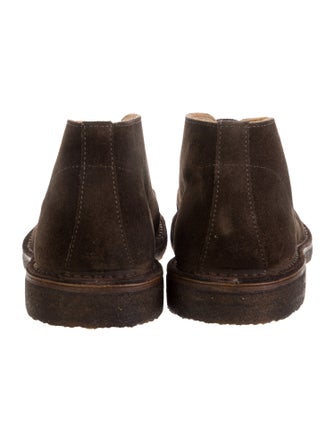 Drake's Suede Lace-Up Boots