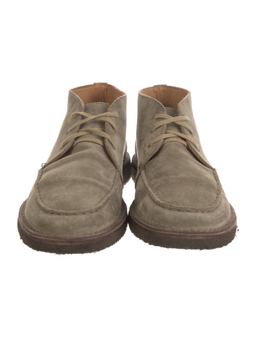 Drake's Suede Lace-Up Boots