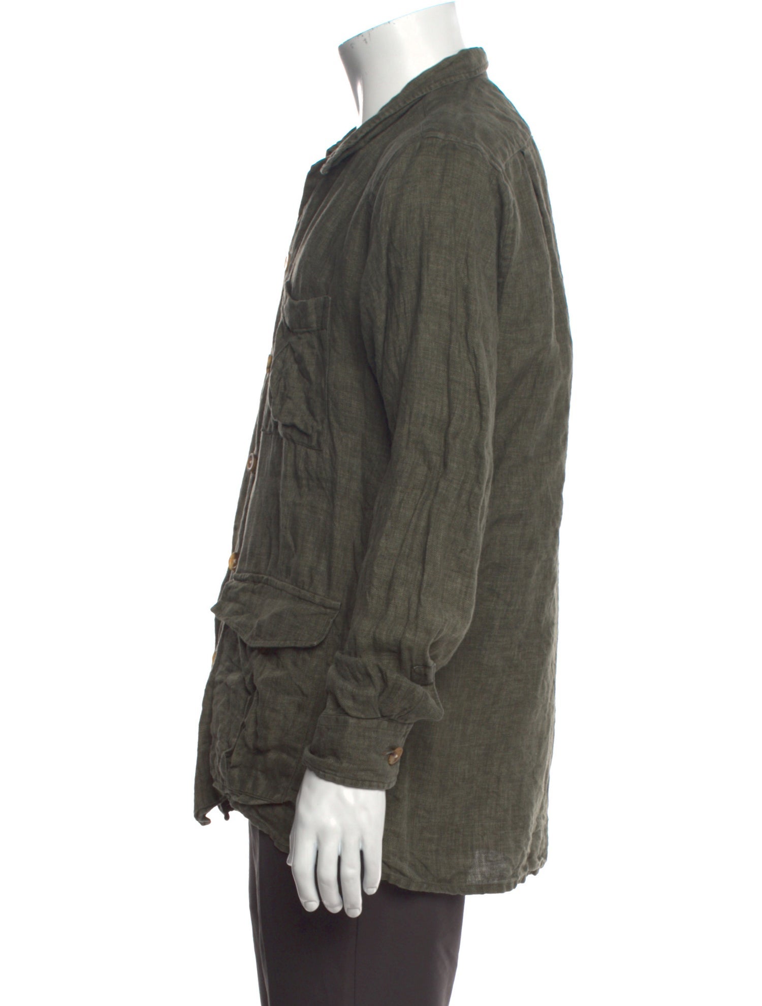 Drake's Merino Wool Collar Cardigan