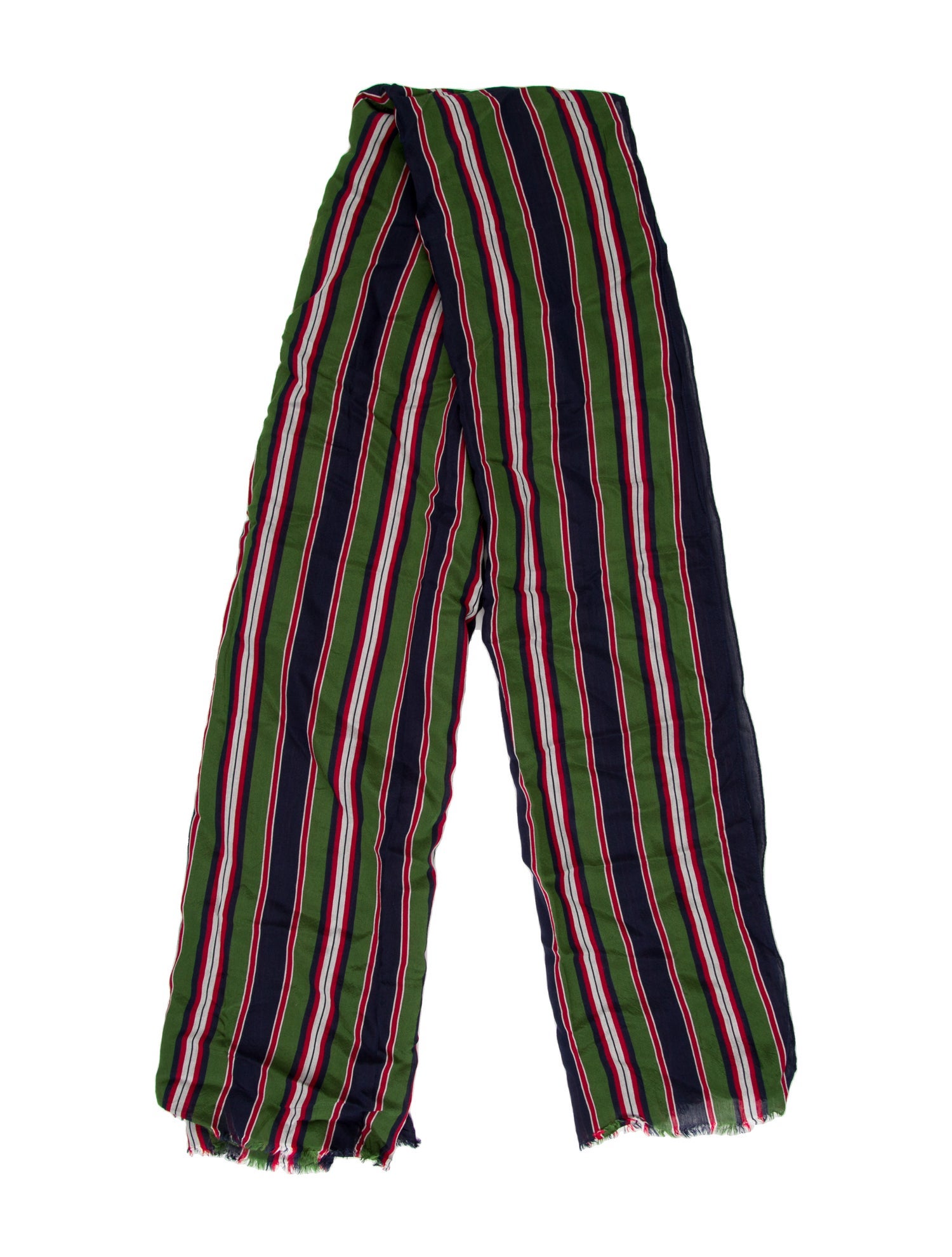 Drake's Striped Scarf