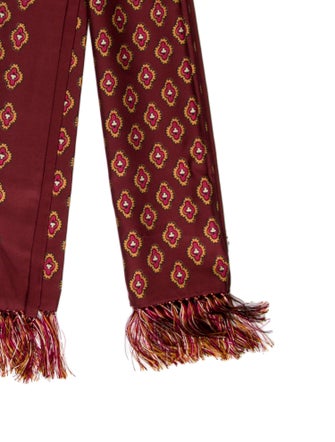 Drake's Silk Printed Scarf