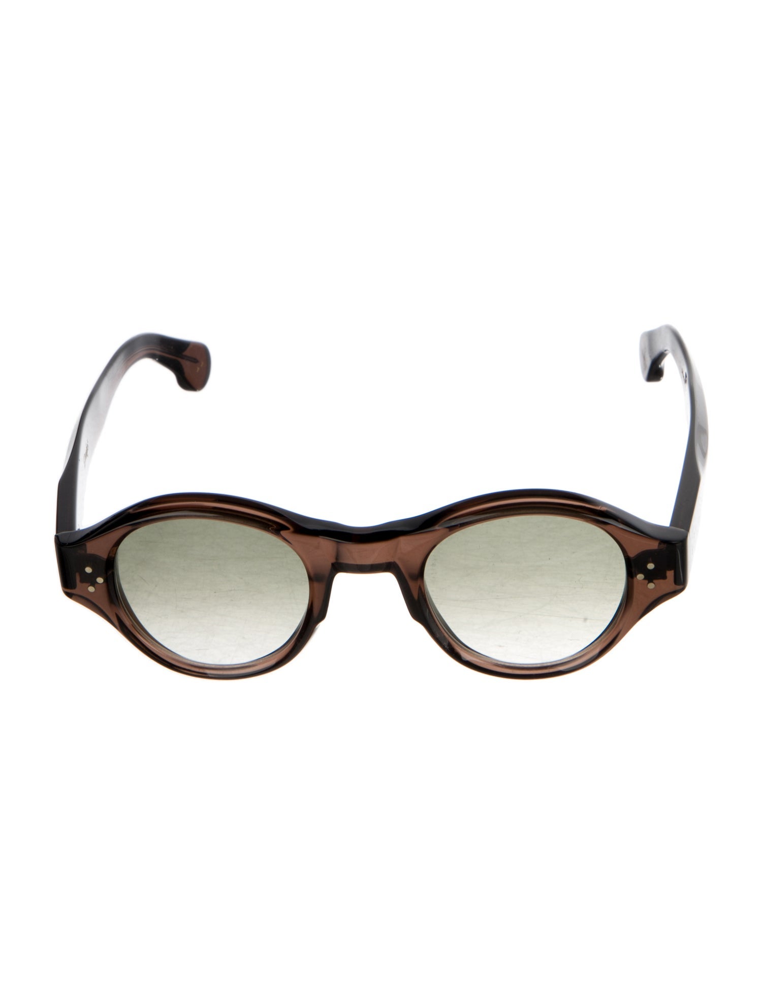 Drake's Round Gradient Sunglasses