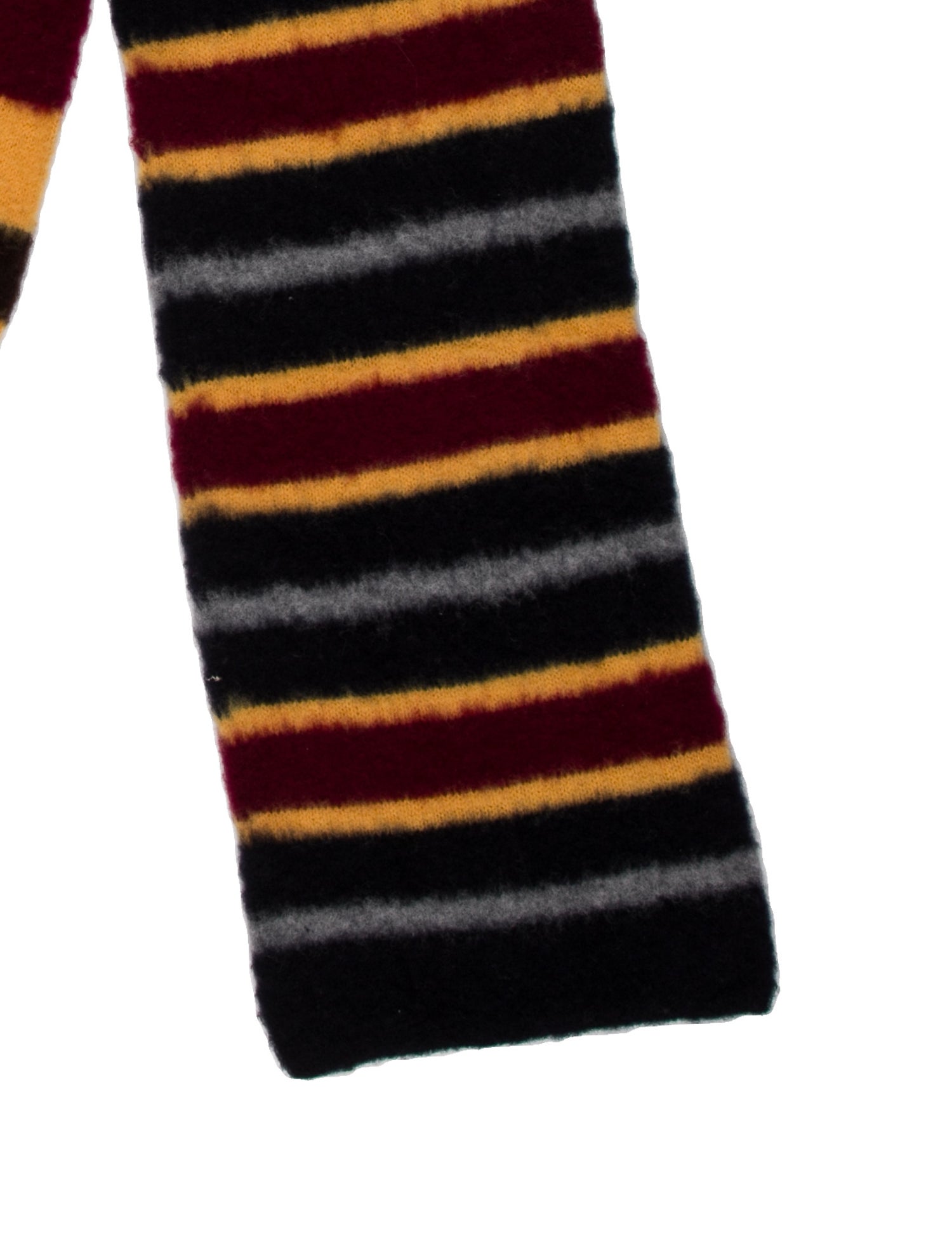 Drake's Lambswool Striped Scarf