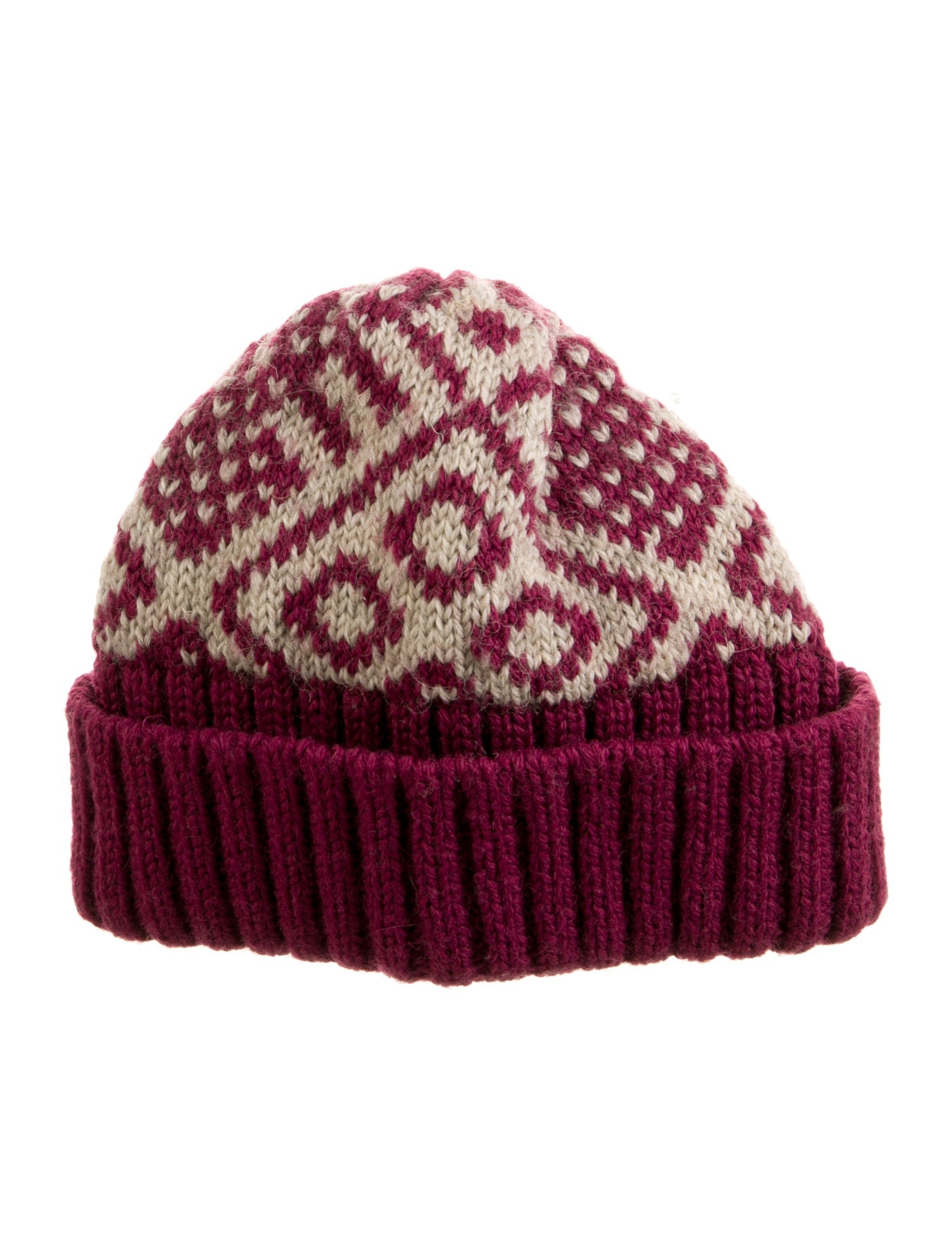 Drake's Printed Wool Beanie