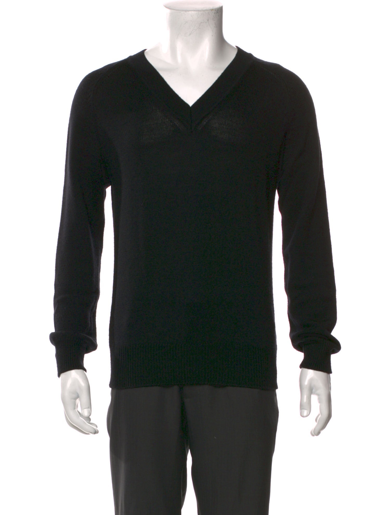 Drake's V-Neck Long Sleeve Pullover