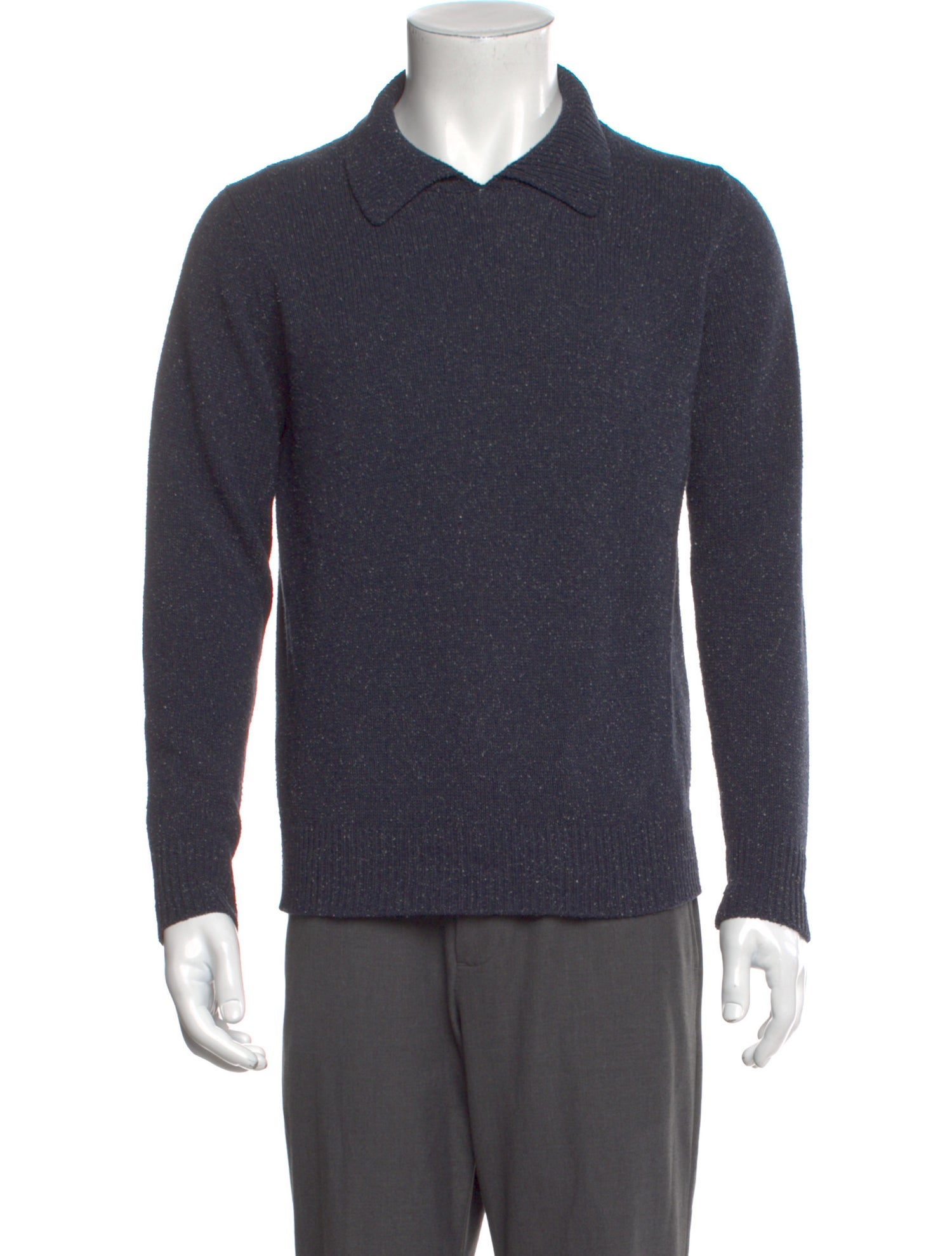 Drake's Silk Collar Pullover