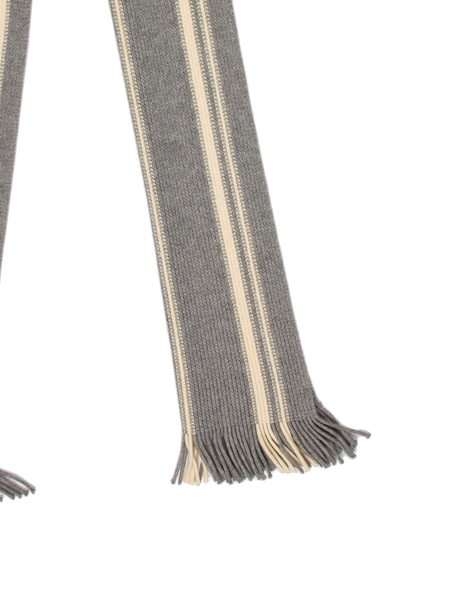 Drake's Lambswool Striped Scarf