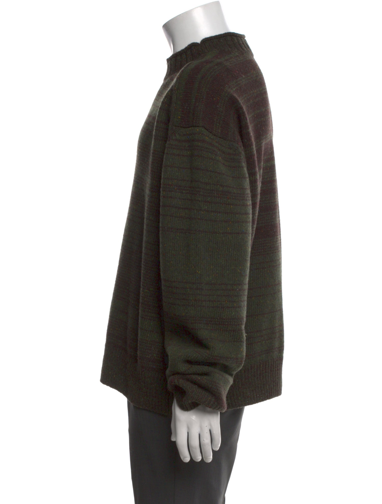 Drake's Wool Mock Neck Pullover