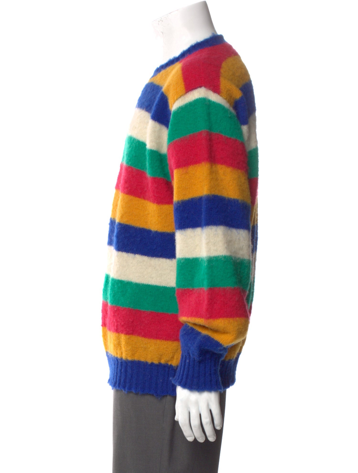 Drake's Wool Striped Pullover