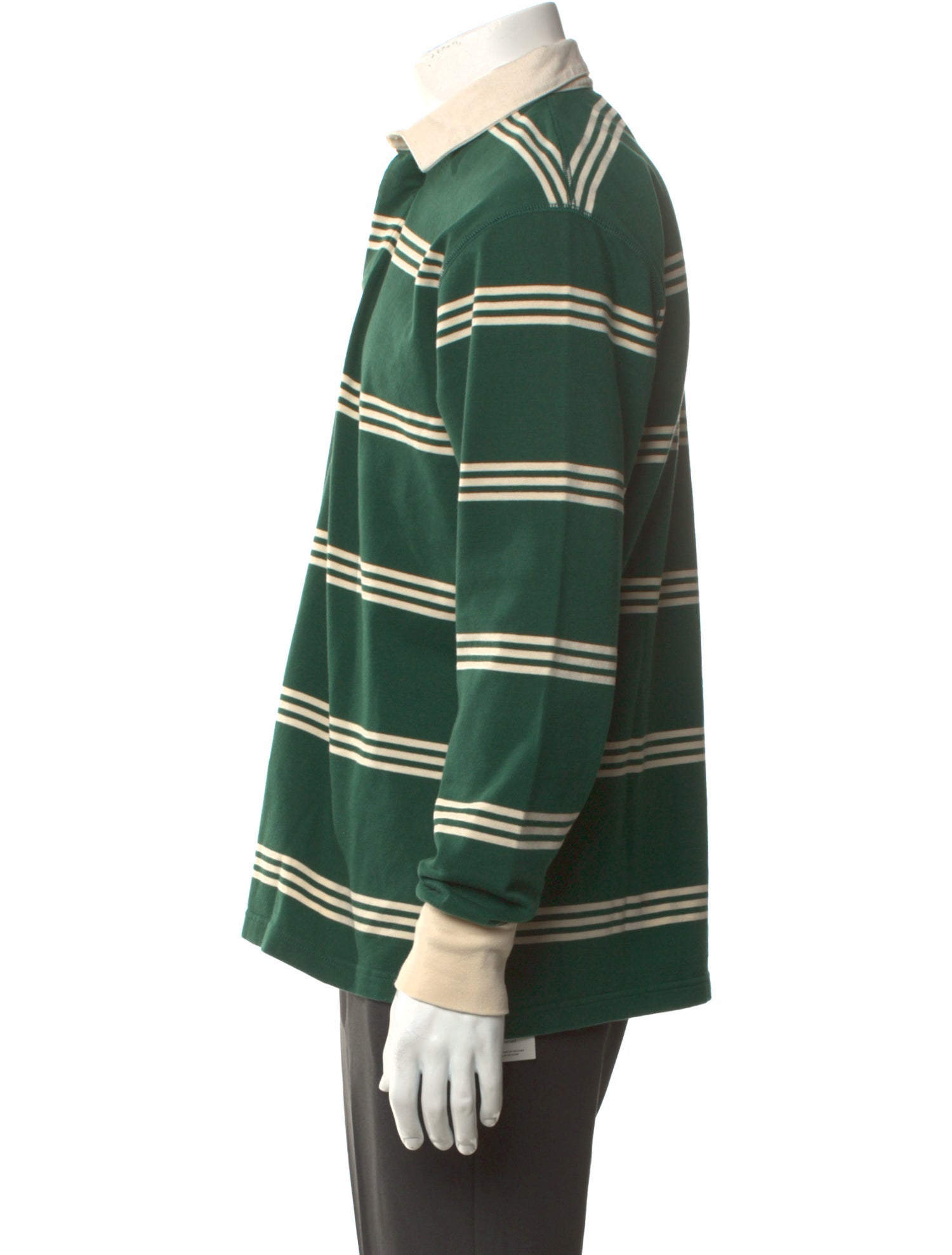 Drake's x St. John Striped Polo Shirt w/ Tags
