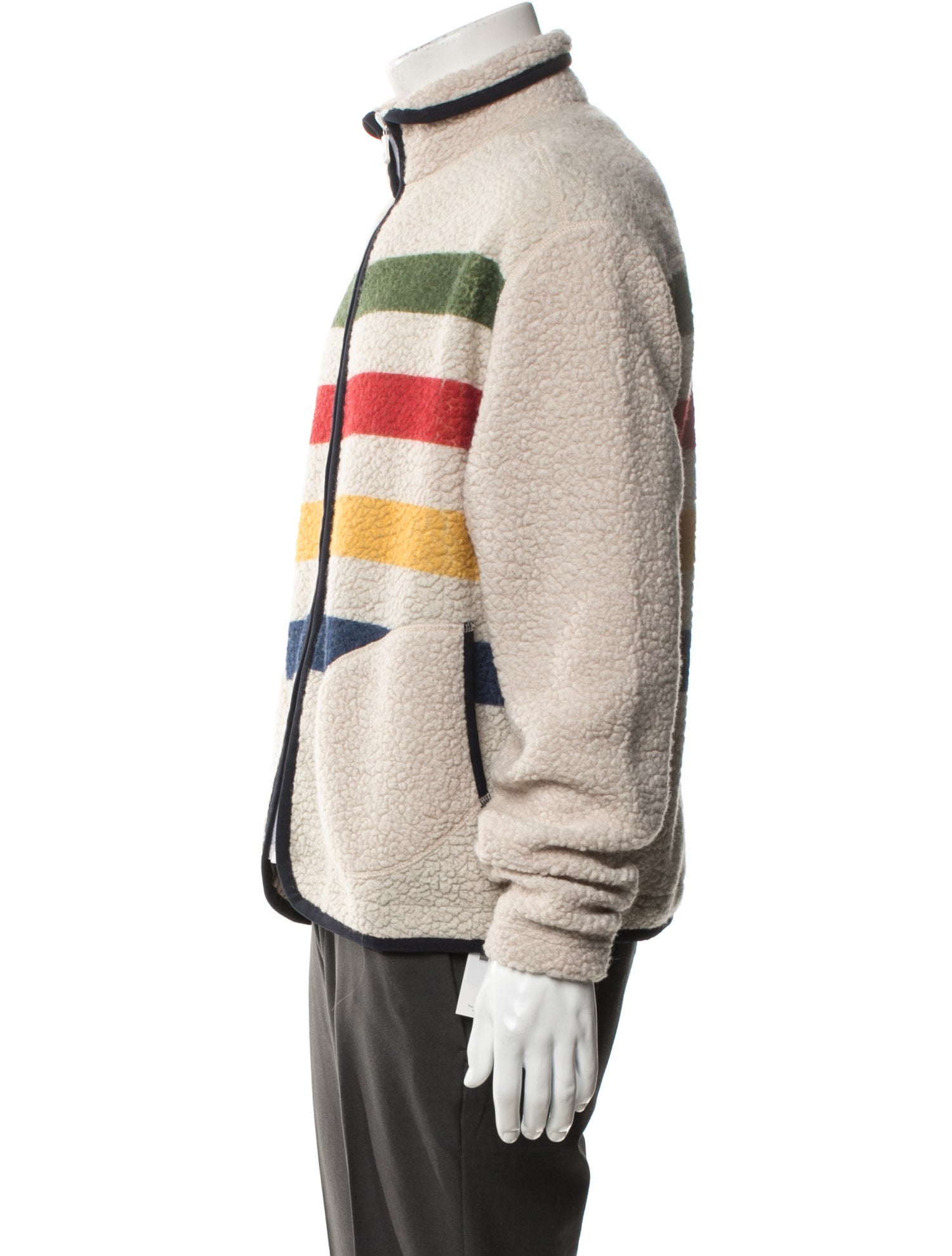 Drake's Wool Striped Jacket