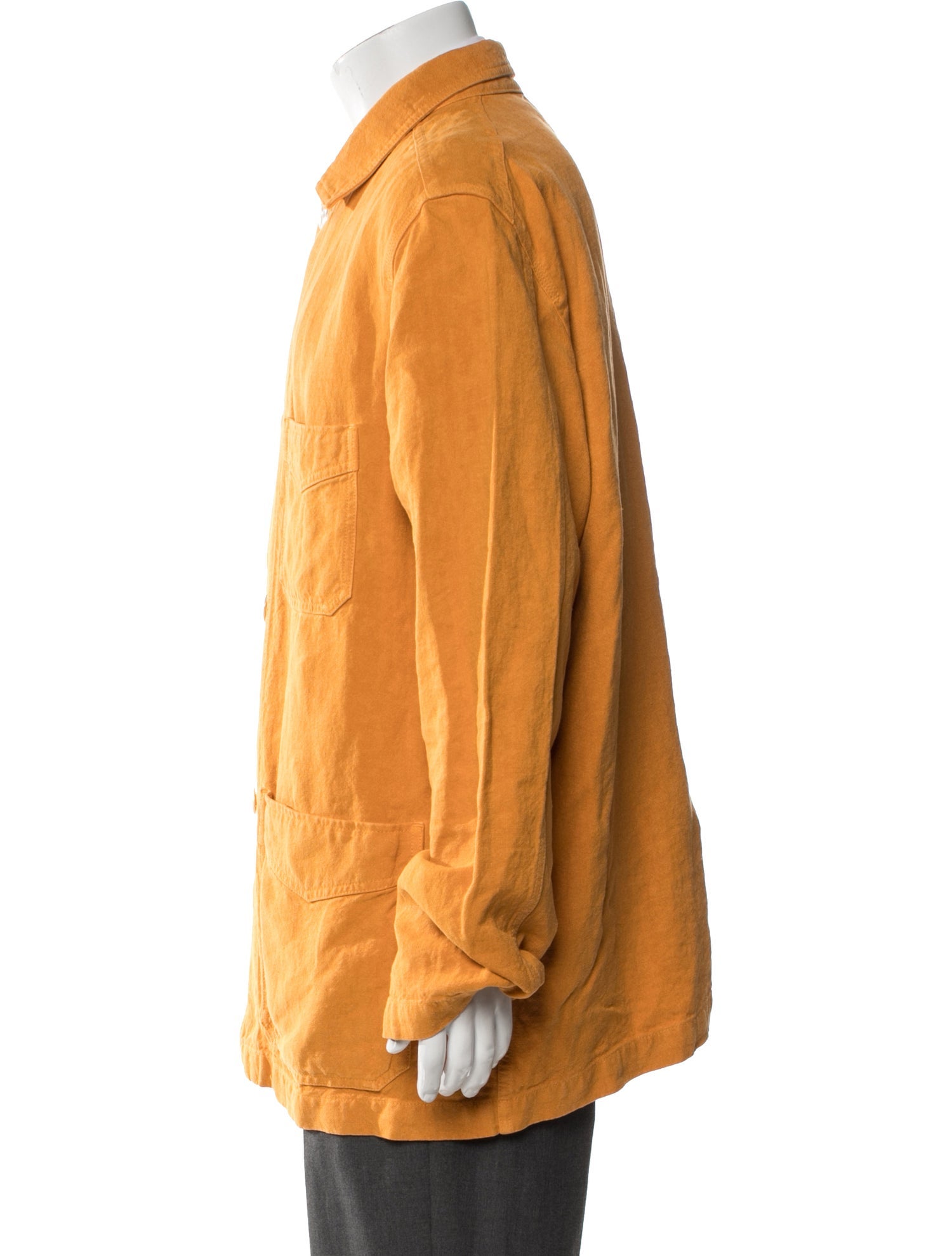 Drake's Linen Utility Jacket