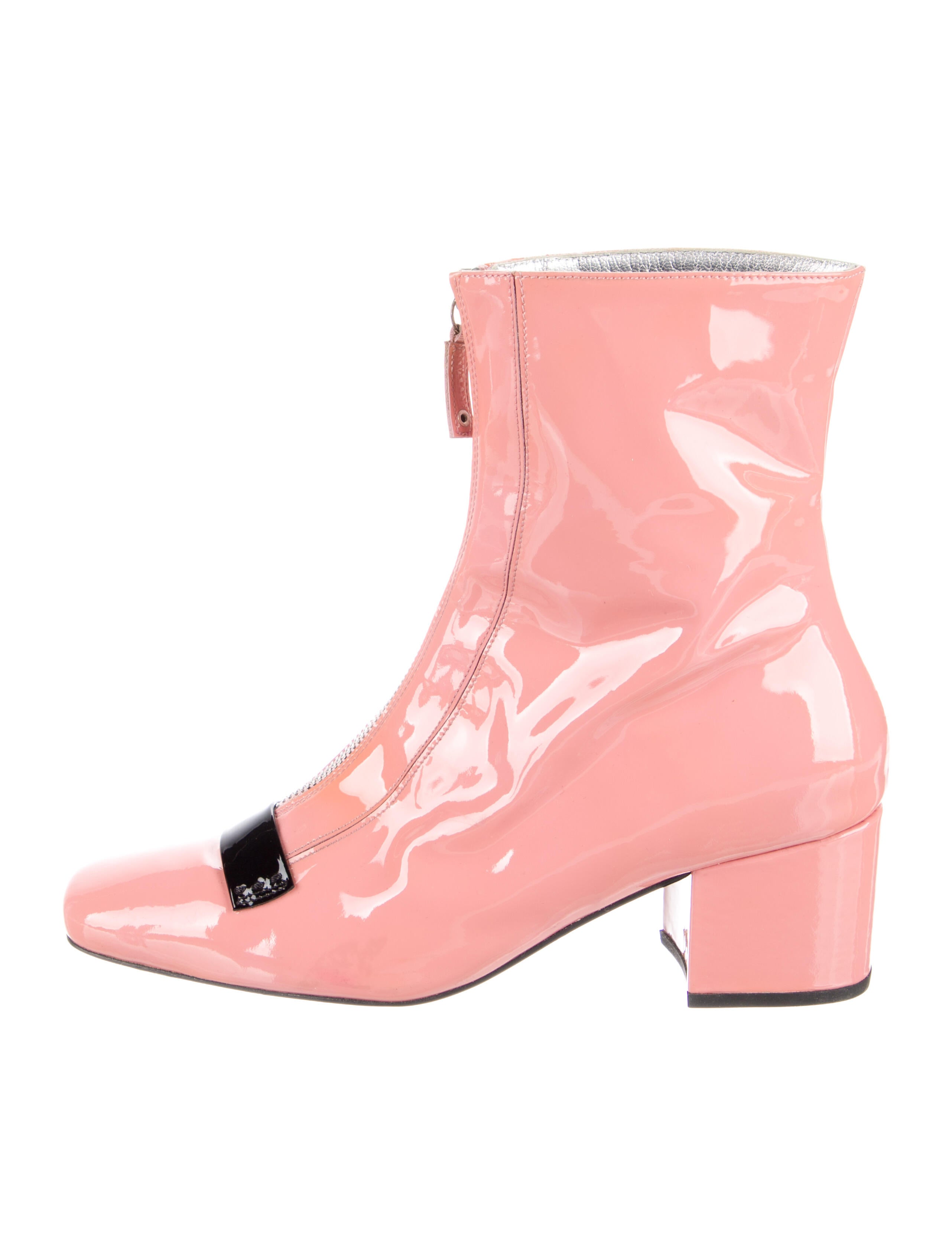 Dorateymur Patent Leather Rain Boots Pink Boots, Shoes DRTMR20928