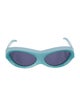 Dorateymur Cat-Eye Tinted Sunglasses