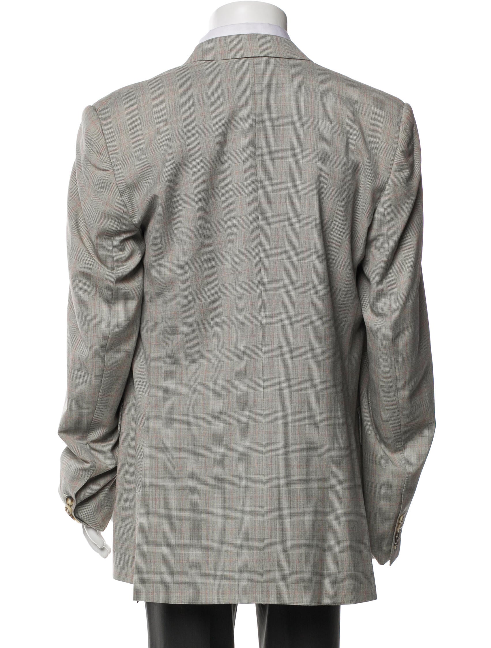 Dirk Schönberger Plaid Print Blazer