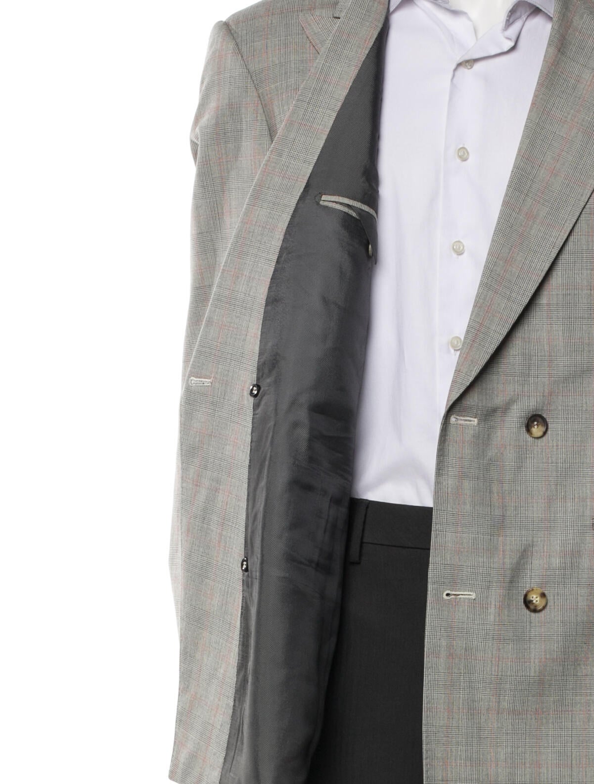 Dirk Schönberger Plaid Print Blazer