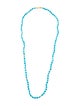Darlene de Sedle 22K Turquoise Bead Strand Necklace