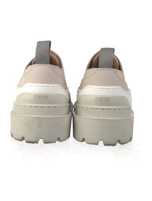 DIOR x Sacai Leather Derby Shoes