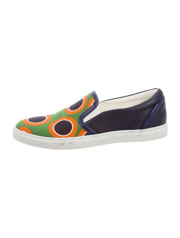 Dsquared² Woven Slip-On Sneakers