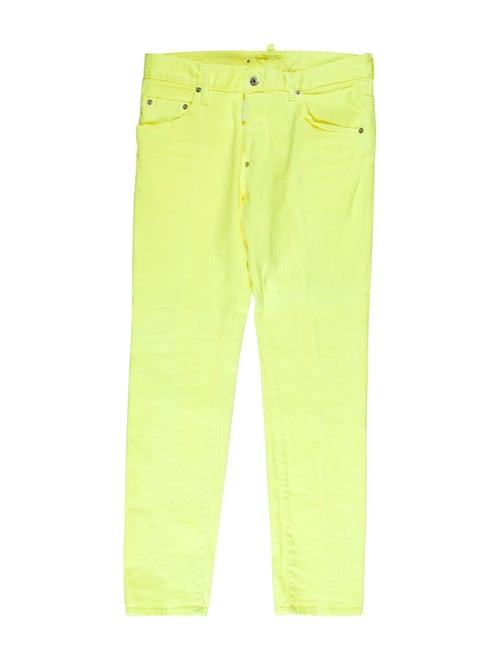 Dsquared² Skinny Woven Jeans yellow