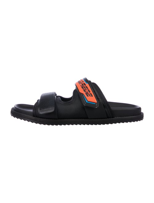 Dsquared² Graphic Print Slides Black