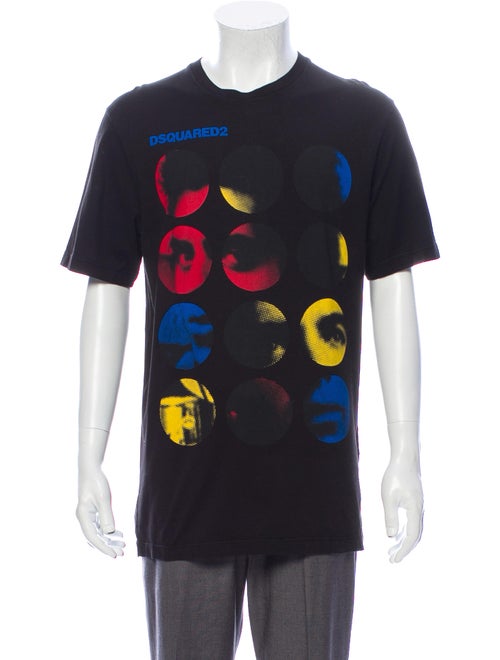 Dsquared² 2019 Graphic Print T-Shirt Black